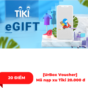 [UrBox Voucher] Mã nạp xu Tiki 20.000 đ
